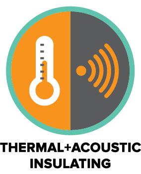 thermal acoustic insulating